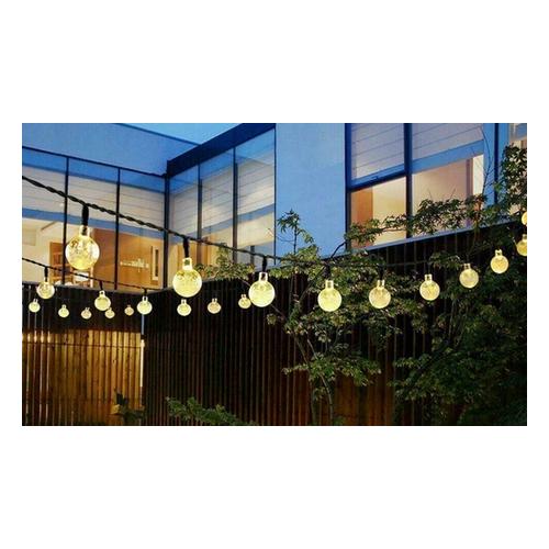 Bild von Solar LED Crystal Bulb Lights String: One