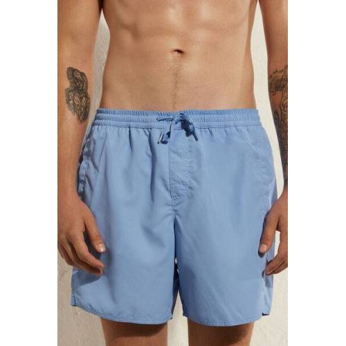 Bild von Calzedonia Men’s Boxer Swim Shorts Formentera Man Light Blue Size XXL – male