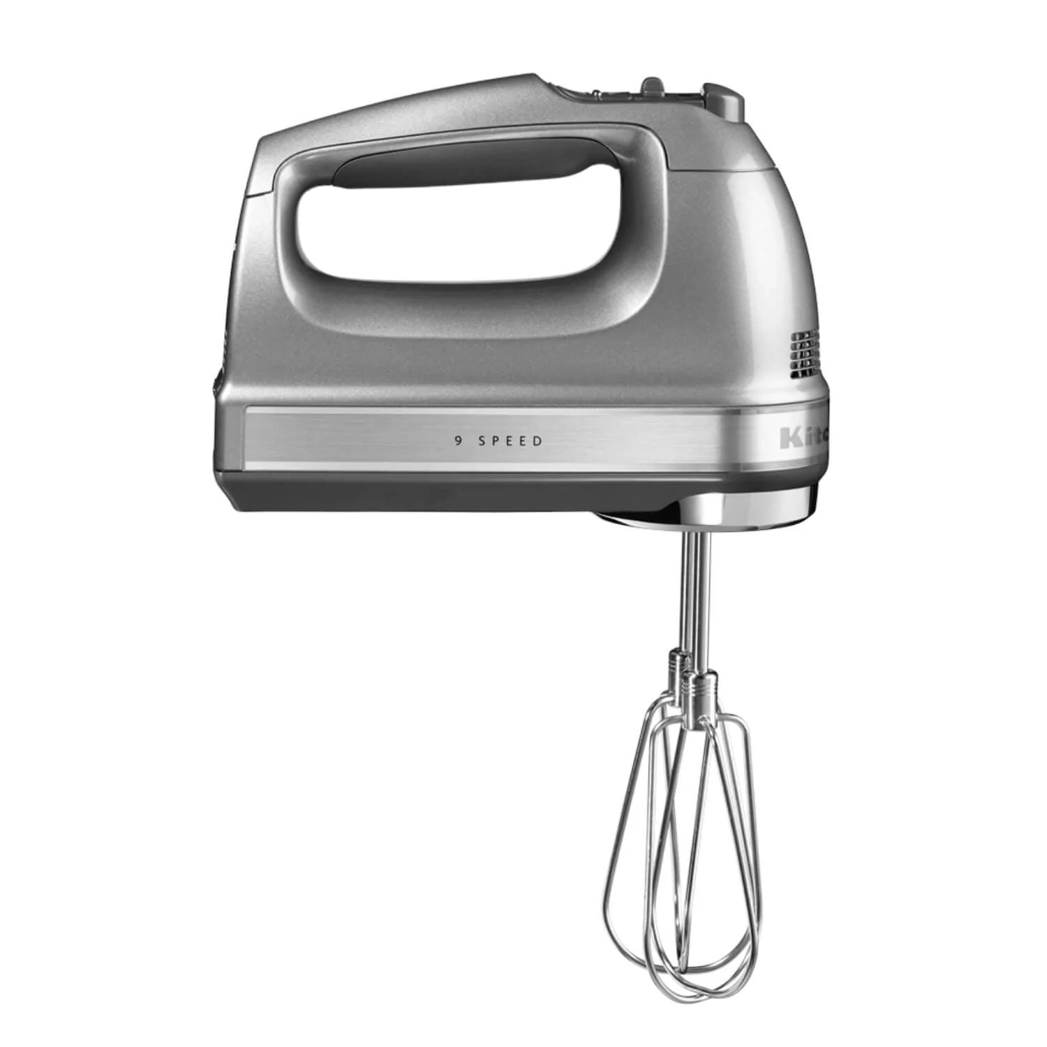 Bild von KitchenAid 5KHM9212BCU 9 Speed Hand Mixer – Silver