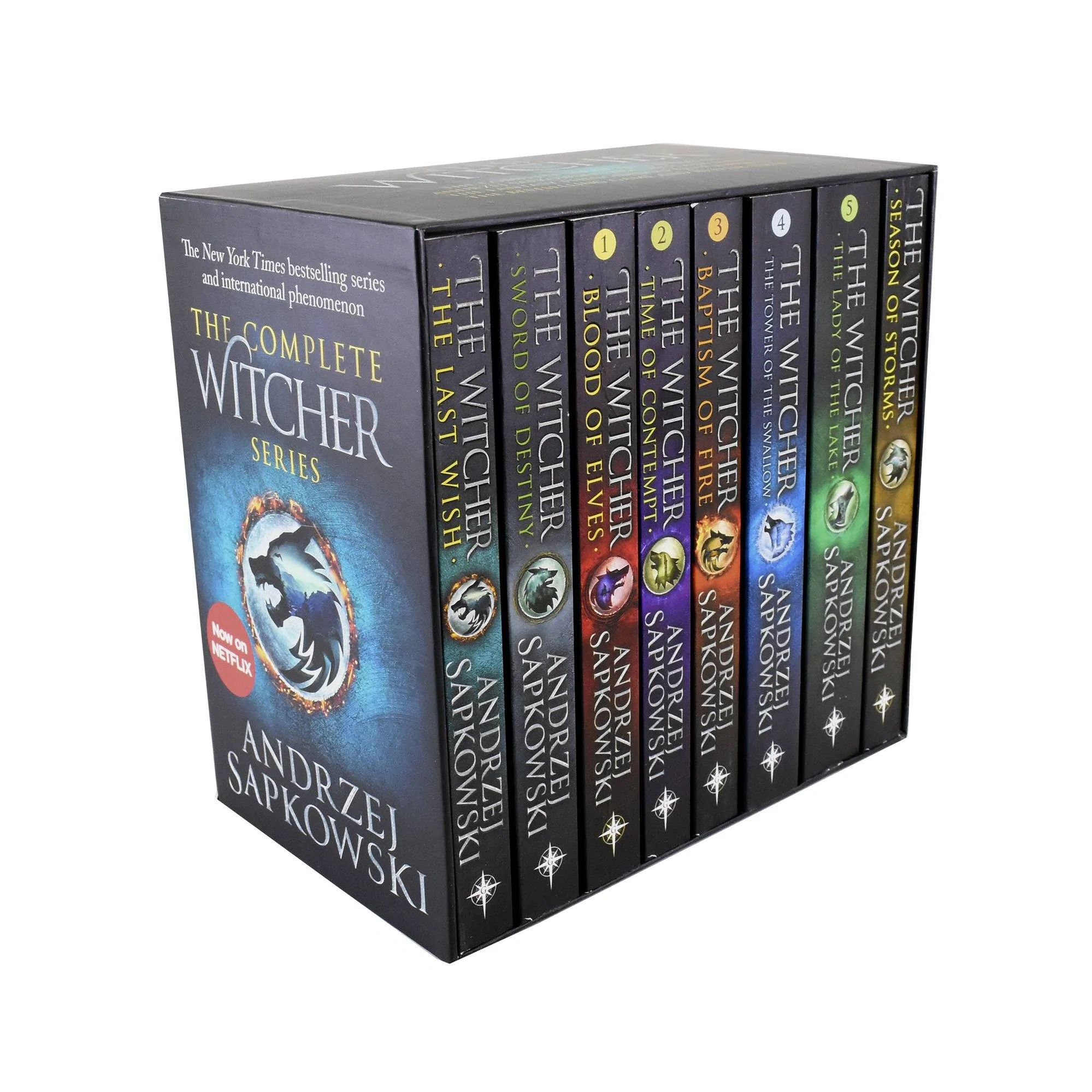 Bild von The Witcher Complete Series 8 Books Box Set Collection by Andrzej Sapkowski – Fiction – Paperback